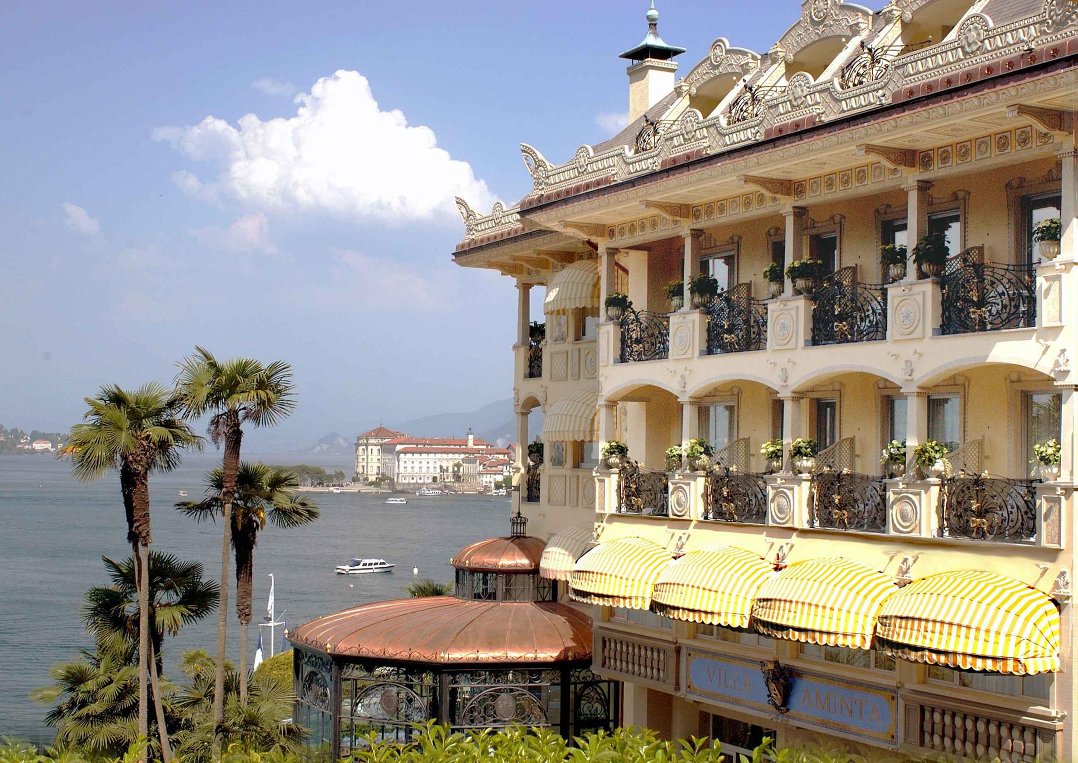 Hotel Villa E Palazzo Aminta Stresa Eksteriør billede