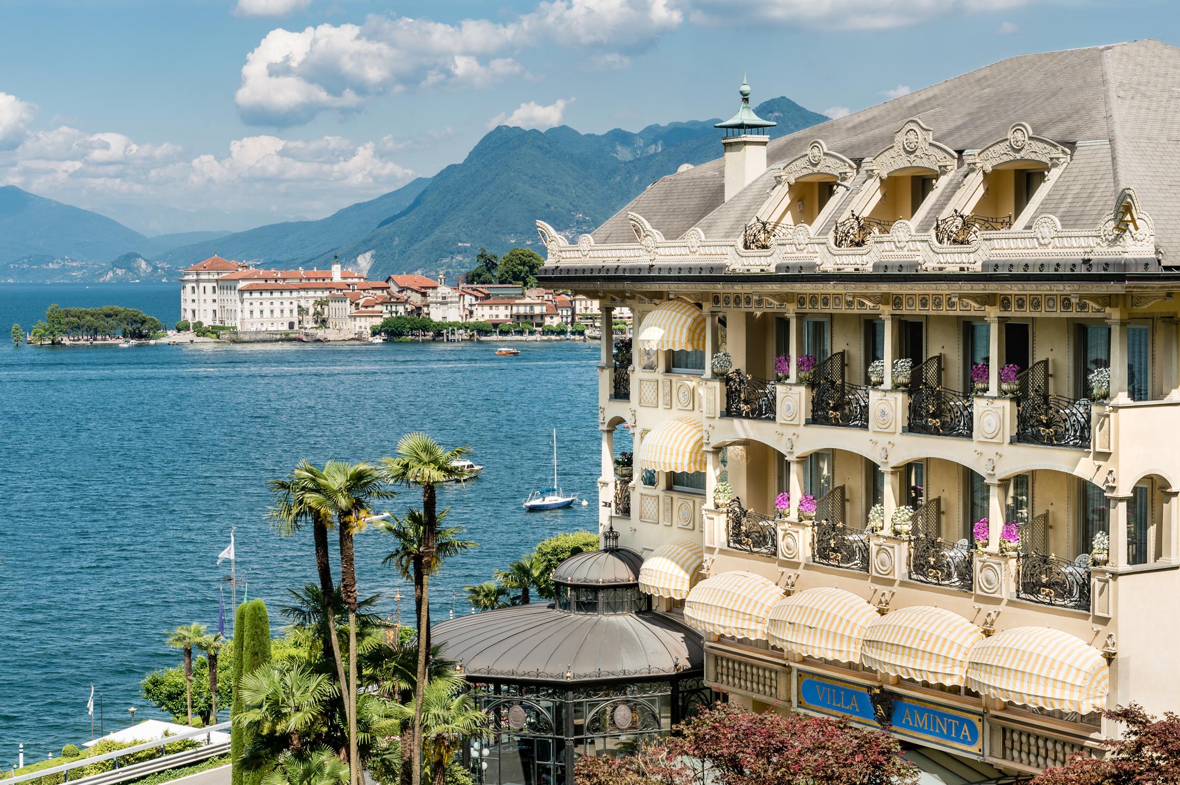 Hotel Villa E Palazzo Aminta Stresa Eksteriør billede