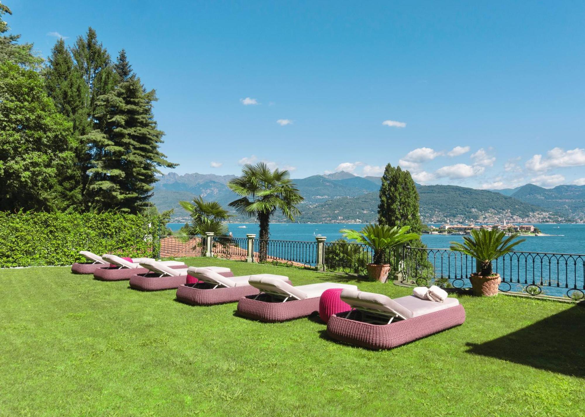 Hotel Villa E Palazzo Aminta Stresa Eksteriør billede