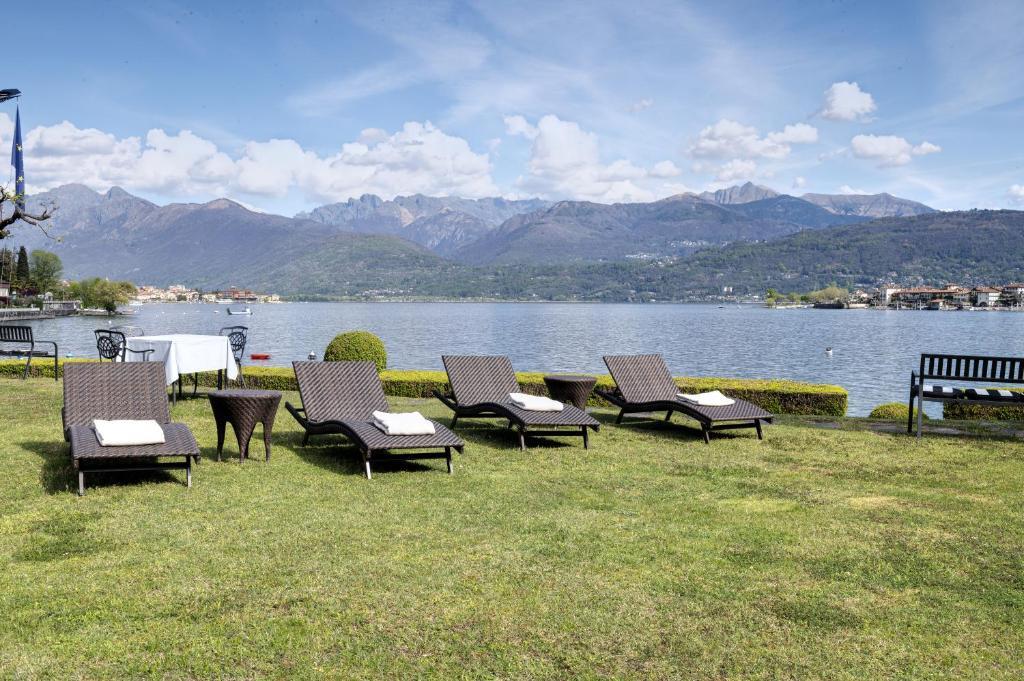 Hotel Villa E Palazzo Aminta Stresa Eksteriør billede